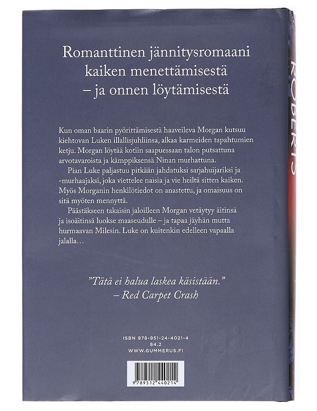 Anastettu - Roberts, Nora - Romaanit ja novellit - 10105617273 - 1
