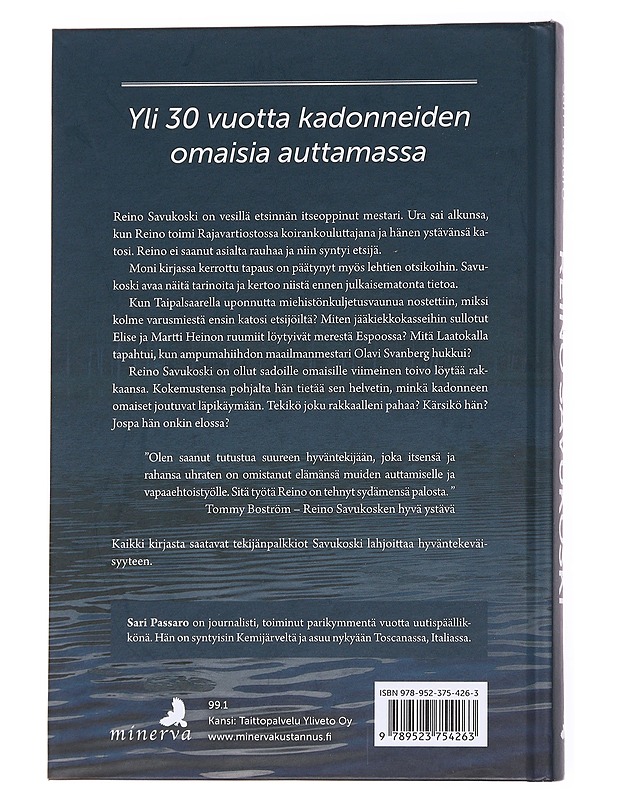 Reino Savukoski : Suomen tunnetuin kadonneiden etsijä - Sari Passaro - Elämäkerrat ja muistelmat - 10105617286 - 1