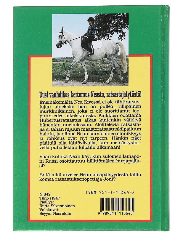 Hubertus-ratsastus - Merja Jalo - Lastenkirjat - 10105617306 - 1