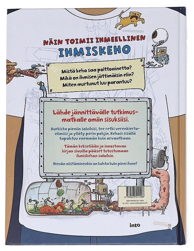 Näin toimii ihmeellinen ihmiskeho - Farndon, John - Lastenkirjat - 10105617309 - 1