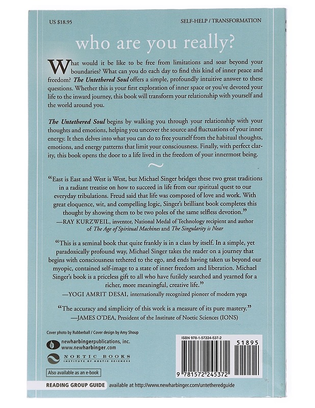 The untethered soul : the journey beyond yourself - Michael A. Singer - Romaanit ja novellit - 10105617311 - 1