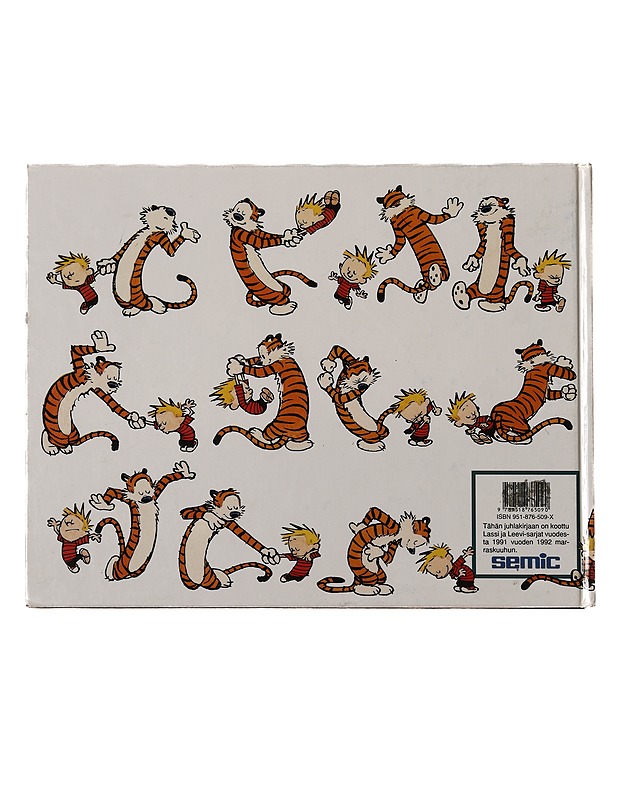 Lassi ja Leevi / juhlakirja 5 - Bill Watterson - Sarjakuvat - 10105617327 - 1
