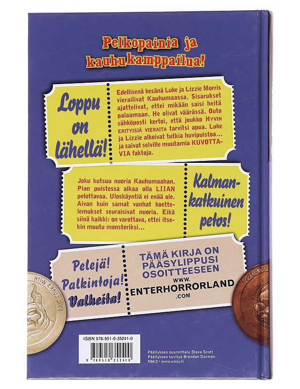 Goosebumps Kauhumaa: Pako Kauhumaasta - Stine, R. L - Romaanit ja novellit - 10105617334 - 1