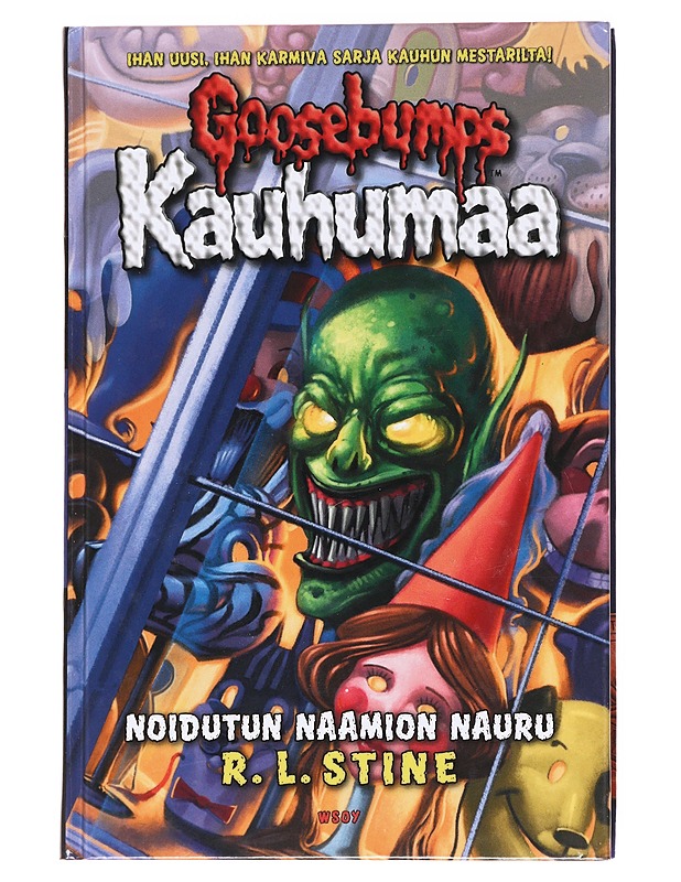 Goosebumps Kauhumaa : Noidutun naamion nauru - Stine, R. L - Romaanit ja novellit - 10105617338 - 0