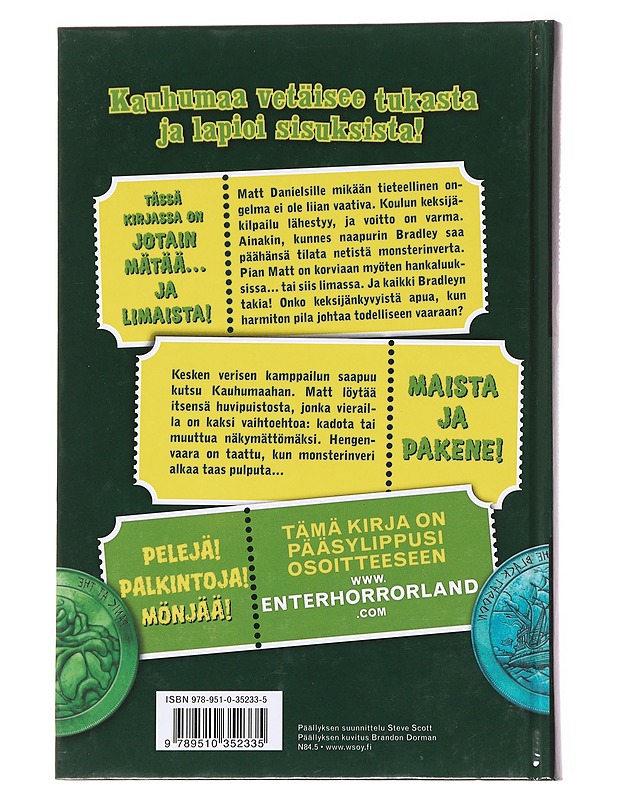 Goosebumps Kauhumaa : Monsterinverta aamiaiseksi! - Stine, R. L - Romaanit ja novellit - 10105617346 - 1