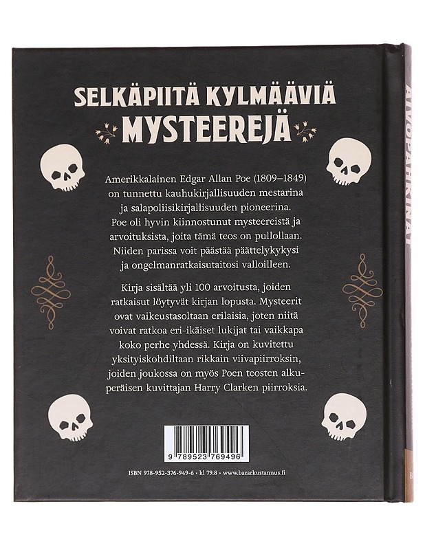 Edgar Allan Poen aivopähkinät - Moore, Gareth - Romaanit ja novellit - 10105617425 - 1
