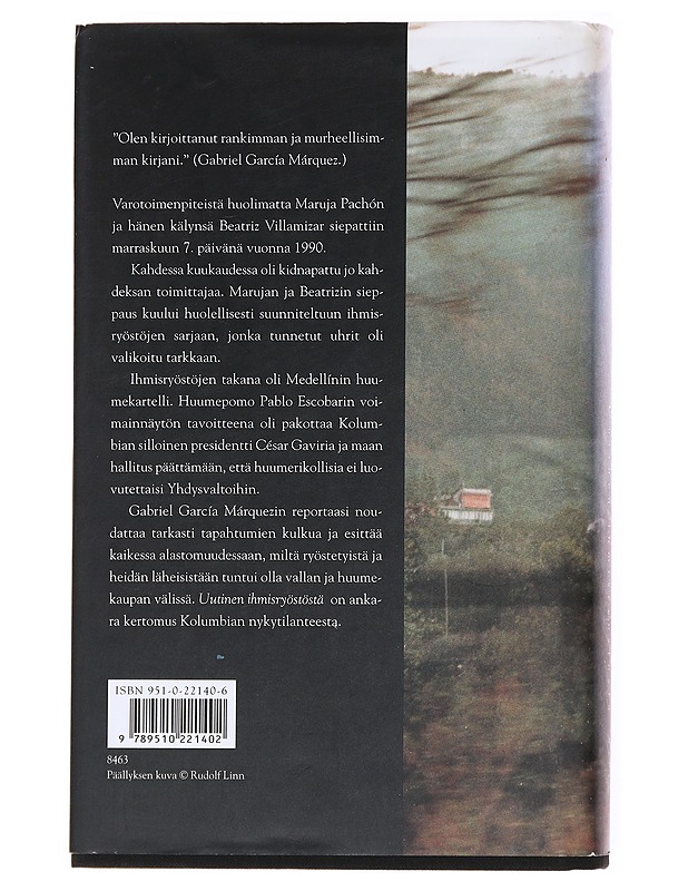 Uutinen ihmisryöstöstä - García Márquez, Gabriel - Historiakirjat - 10105617472 - 1