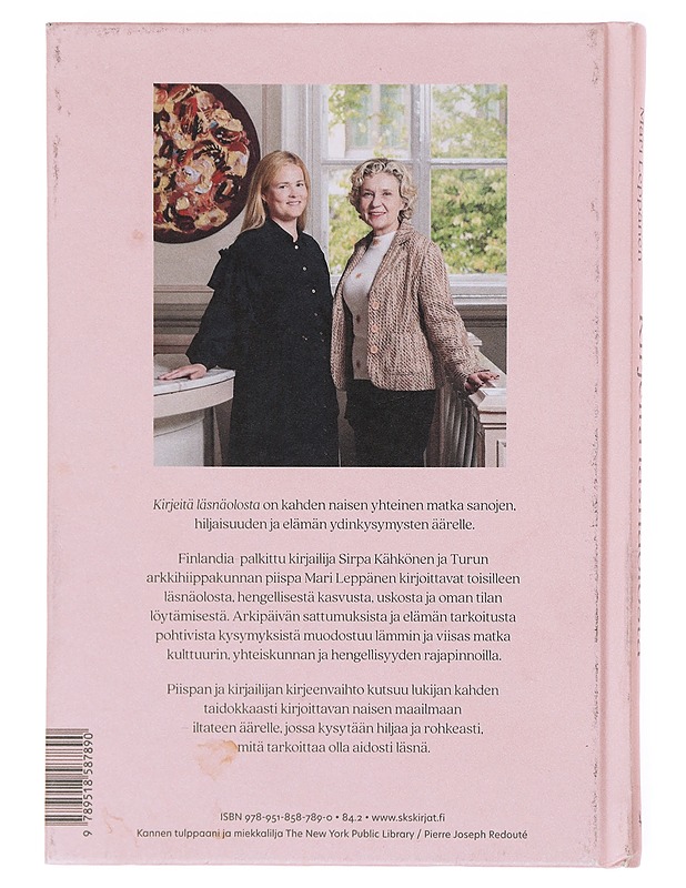 Kirjeitä läsnäolosta - Sirpa Kähkönen - Tietokirjat - 10105617492 - 1