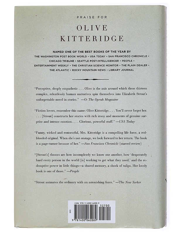 Olive Kitteridge - Elizabeth Strout - Romaanit ja novellit - 10105617509 - 1