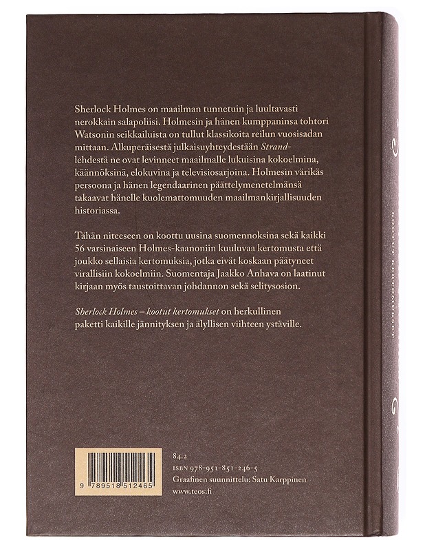Sherlock Holmes : kootut kertomukset - Doyle, Arthur Conan - Romaanit ja novellit - 10105617519 - 1