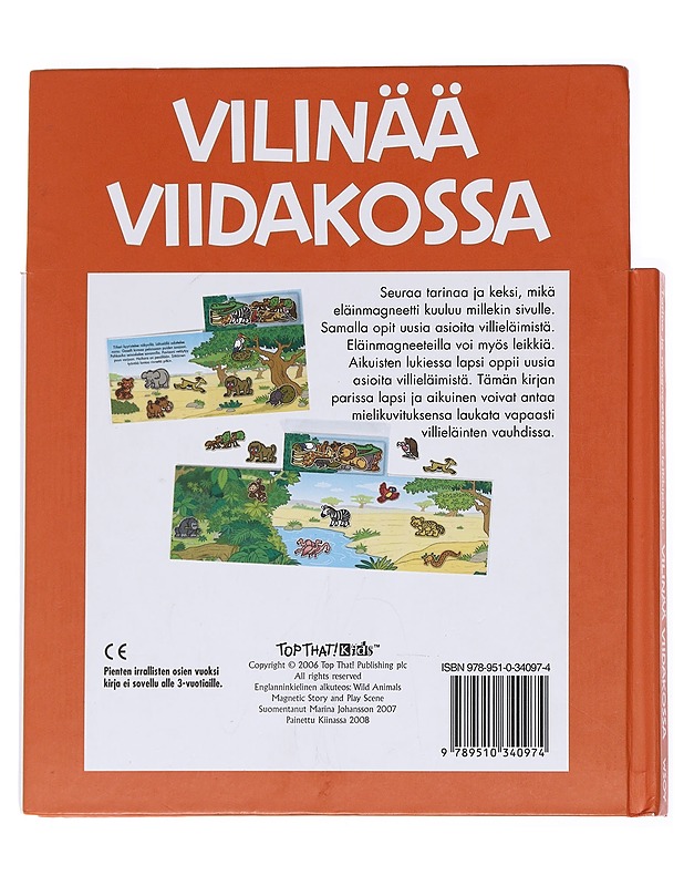 Vilinää viidakossa - Johansson, Marina - Lastenkirjat - 10105617528 - 1