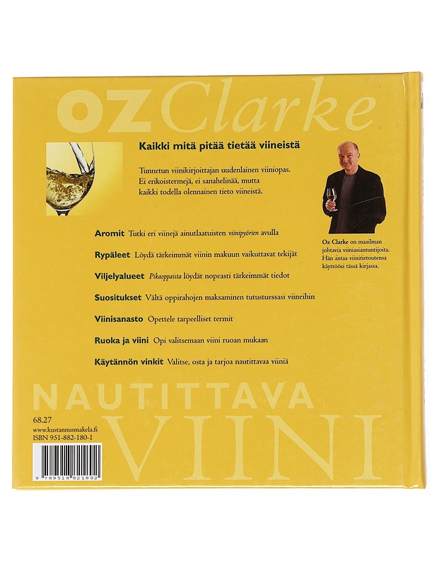Nautittava viini - Clarke, Oz - Kirja lahjaksi - 10105617535 - 1