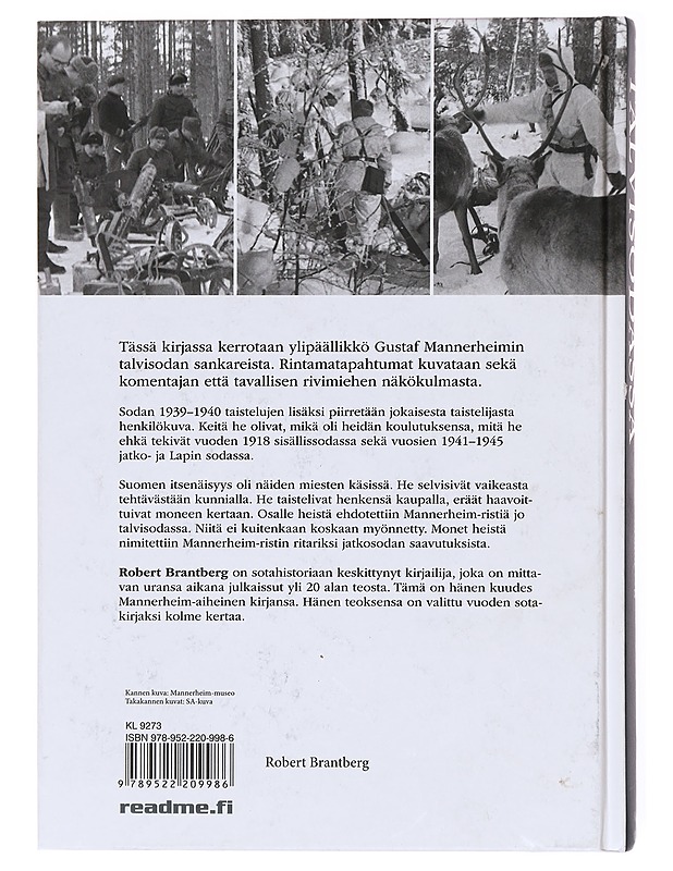 Marskin armeija talvisodassa - Robert Brantberg - Elämäkerrat ja muistelmat - 10105617546 - 1