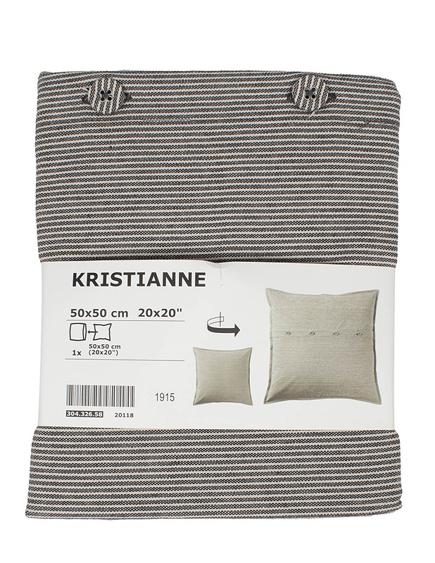 IKEA Kristianne tyynynpäällinen, 50x50 cm - Muut kodintekstiilit - 10105617569 - 0