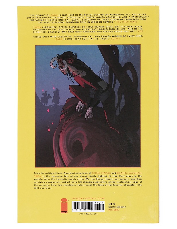 Saga / Volume eight - Vaughan, Brian K. - Sarjakuvat - 10105617568 - 1