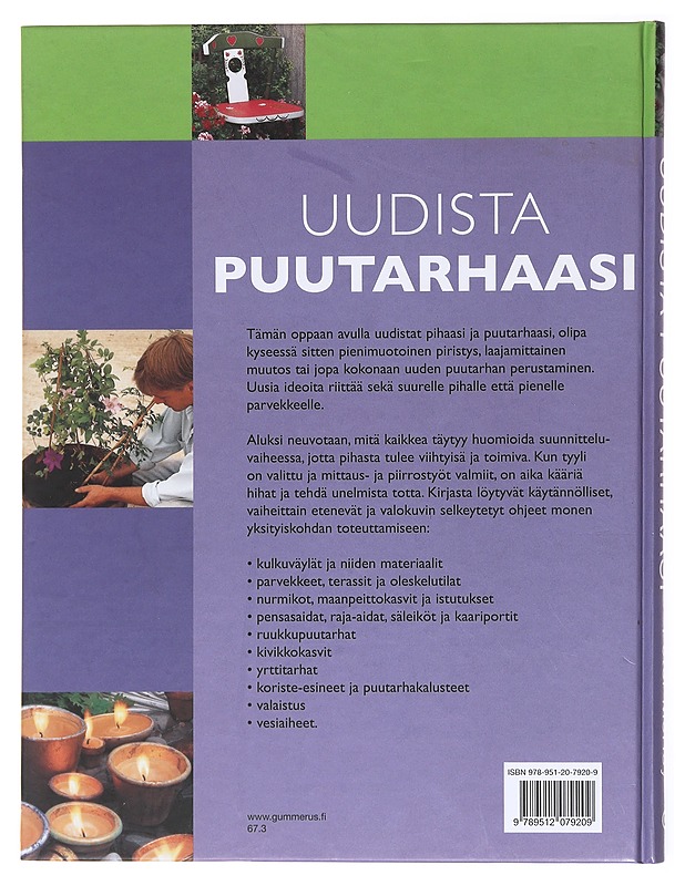 Uudista puutarhaasi : unelmien pihan suunnittelu ja toteutus - McHoy, Peter  - Tietokirjat ja oppaat - 10105617599 - 1