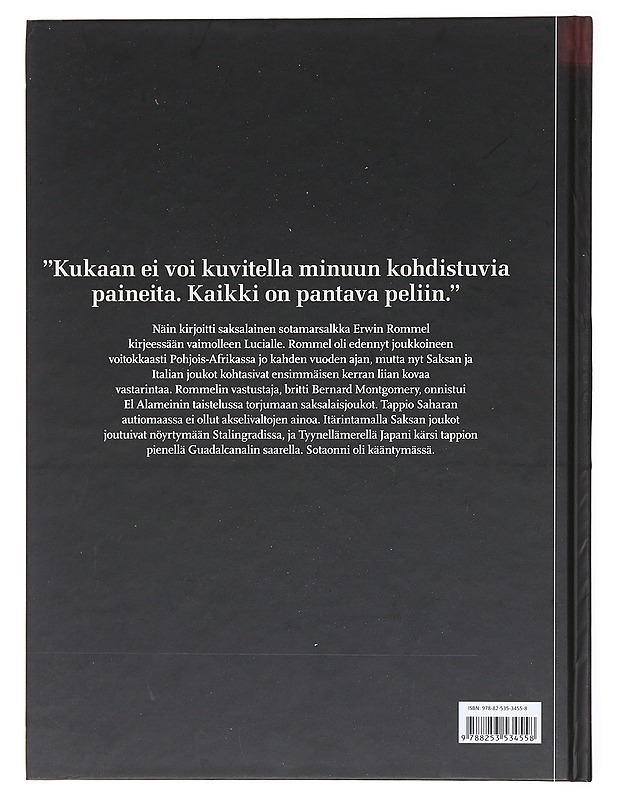 Sotaonni kääntyy - Christensen, Else - Historiakirjat - 10105617643 - 1