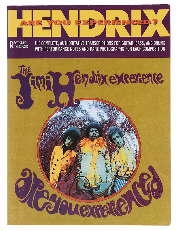 The Jimi Hendrix Experience: Are You Experienced? - Recorded Versions -nuottikirja - Musiikki- ja elokuvakirjat - 10105617657 - 0