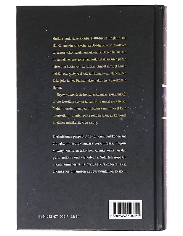 Varjonmanaaja - Taylor, G. P. - Fantasia- ja scifi - 10105617670 - 1