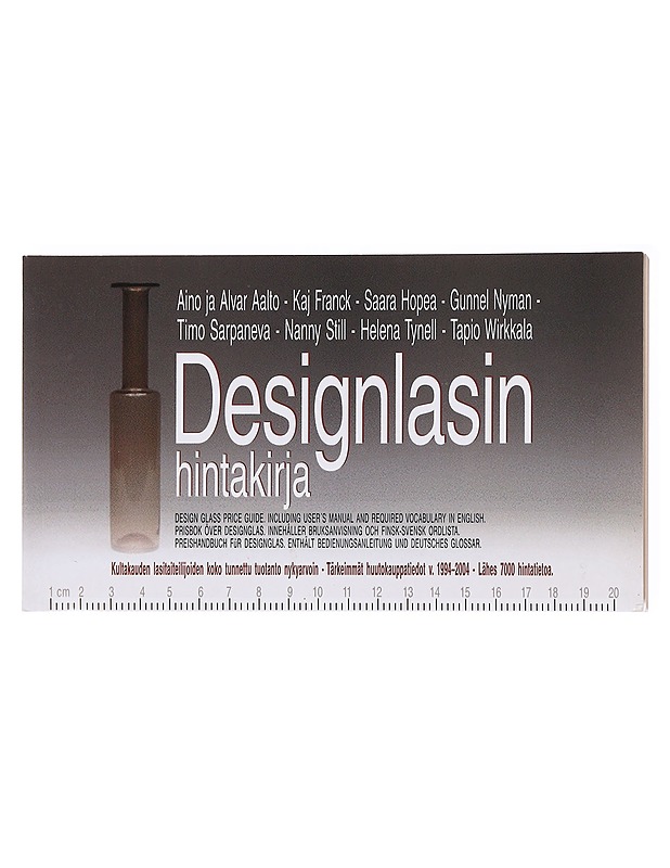 Designlasin hintakirja - Tietokirjat ja oppaat - 10105617677 - 0