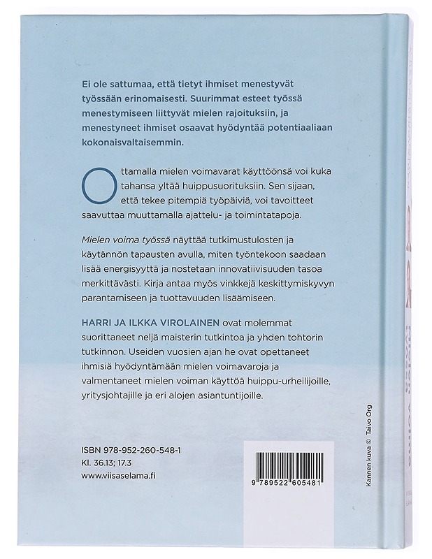 Mielen voima työssä - Virolainen, Ilkka - Tietokirjat ja oppaat - 10105617699 - 1