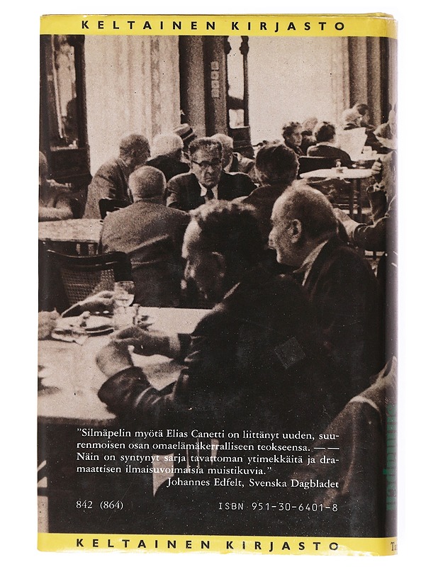 Silmäpeli / elämäntarina vuosilta 1931-1937 - Canetti, Elias - Elämäkerrat ja muistelmat - 10105617709 - 1