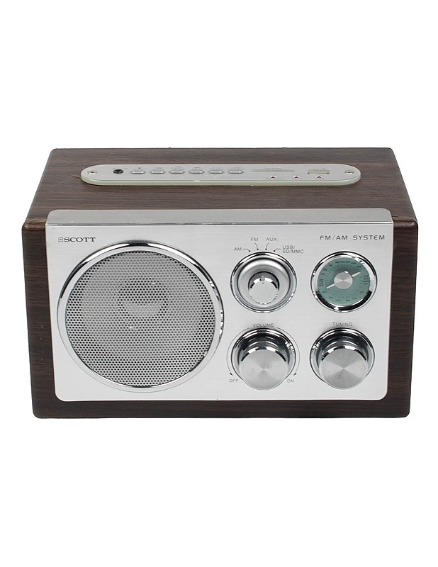 SCOTT AM/FM/USB/SD/MMC radio - Audio - 10105617717 - 1
