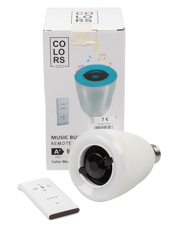 COLORS E27 Color Music 5W LED, musiikki-led-valo - Valaisimet - 10105617790 - 0