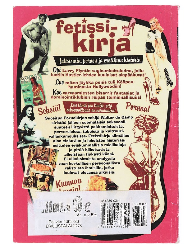 Fetissikirja - Walter de Camp - Historiakirjat - 10105617738 - 1