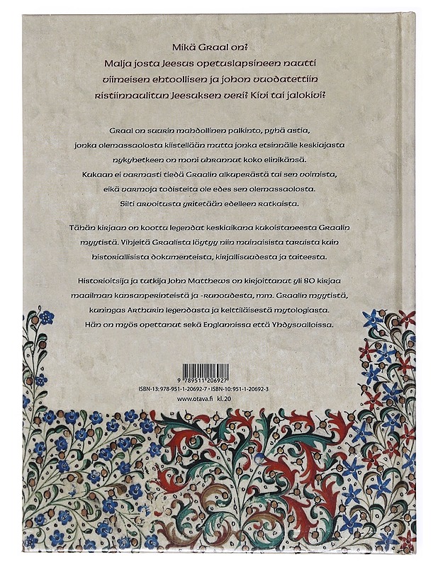 Graalin myytti - Matthews, John - Historiakirjat - 10105617742 - 1