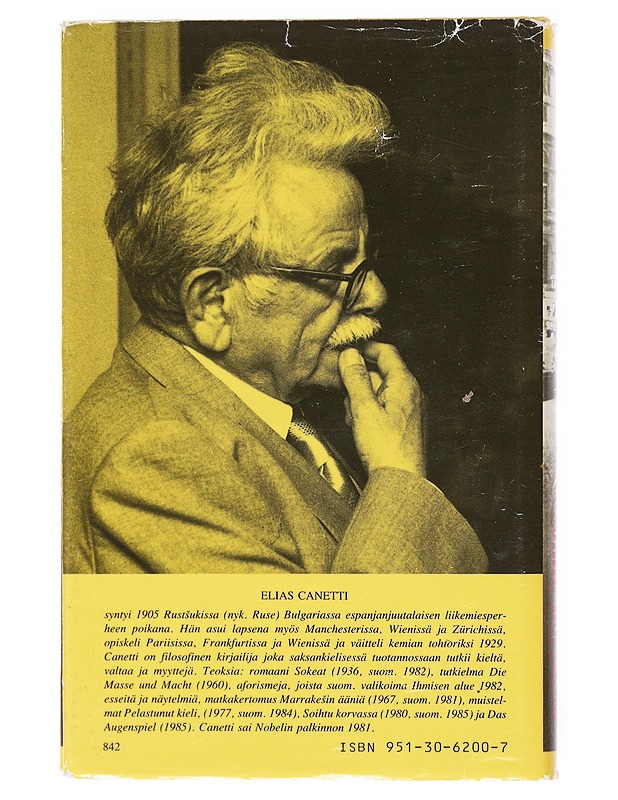 Soihtu korvassa - Canetti, Elias - Elämäkerrat ja muistelmat - 10105617769 - 1