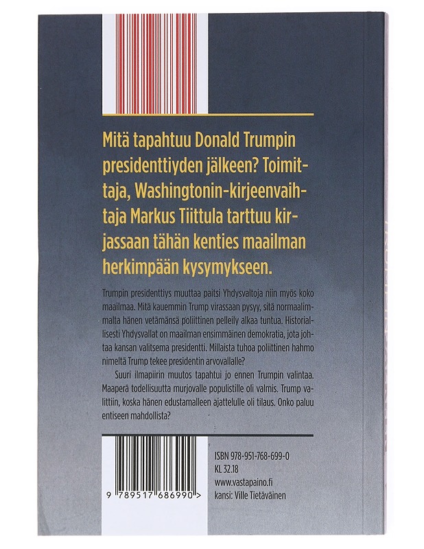 Trumpin jälkeen - Markus Tiittula - Historiakirjat - 10105617783 - 1