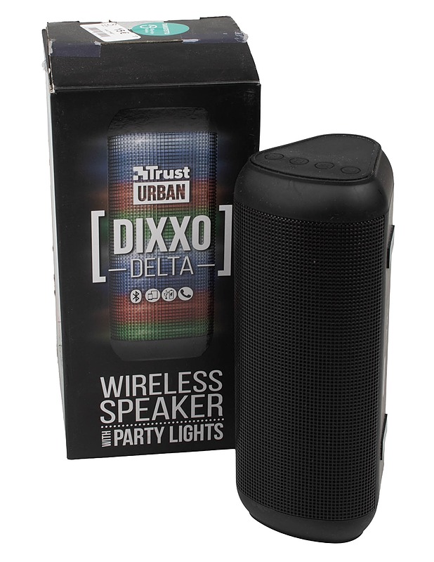 TRUST  URBAN Dixxo Delta langaton LED-valo kaiutin - Viihde-elektroniikka - 10105617803 - 0