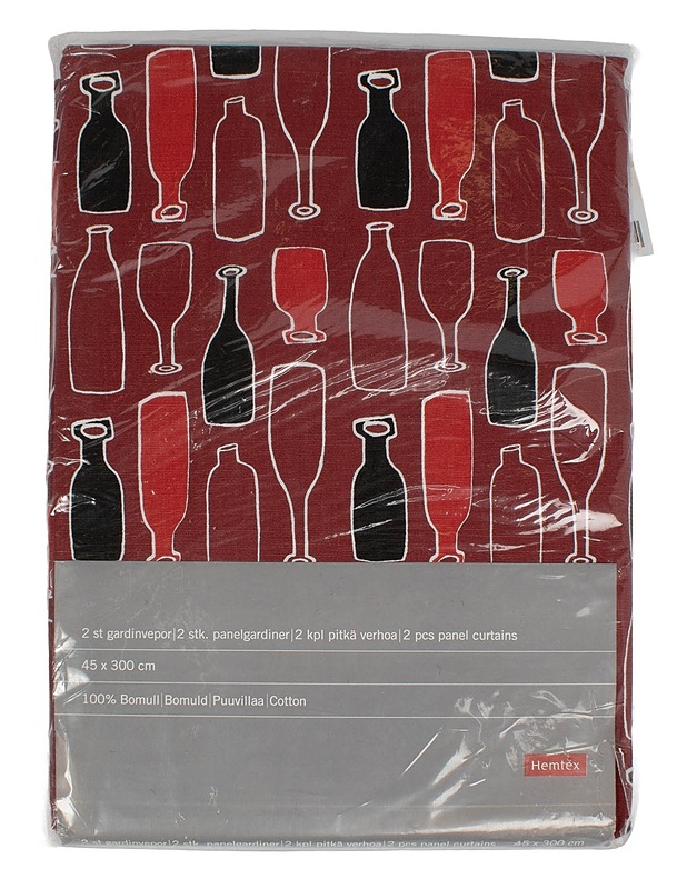 HEMTEX paneeliverho, 45x300 cm, 2 kpl - Verhot ja kapat - 10105617827 - 0