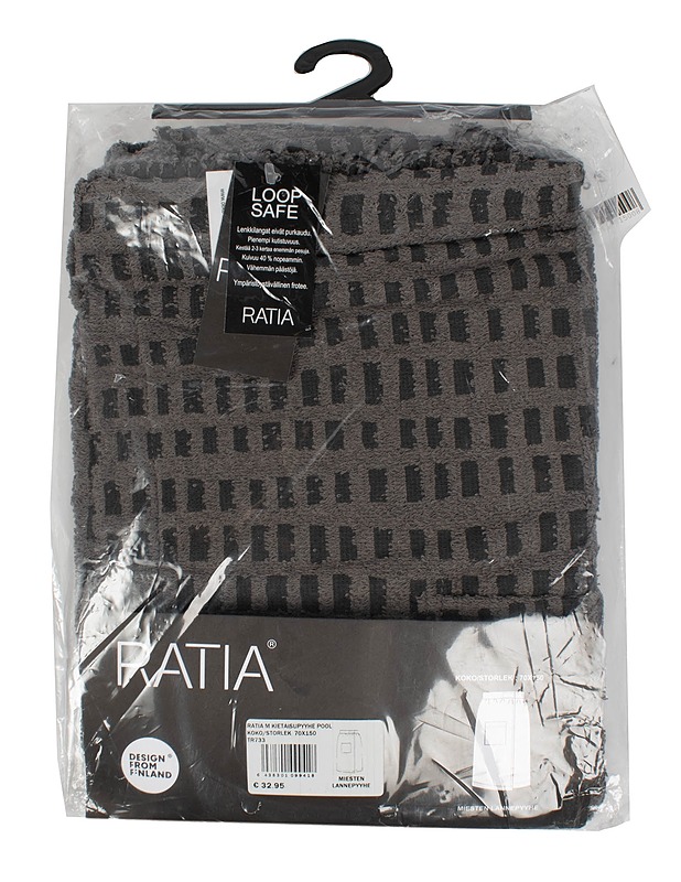 RATIA kietaisupyyhe, 70x150 cm - Pyyhkeet - 10105617847 - 0