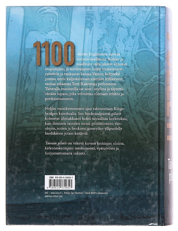 Taivaan pilarit - Follett, Ken - Romaanit ja novellit - 10105617878 - 1
