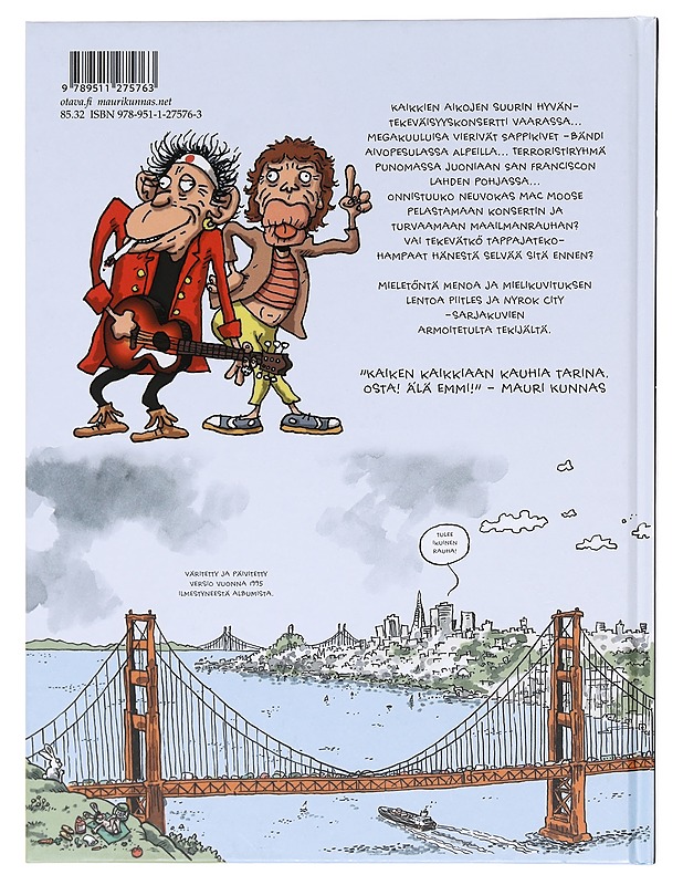 Jagge Migreenin tapaus - Mauri Kunnas - Sarjakuvat - 10105617884 - 1