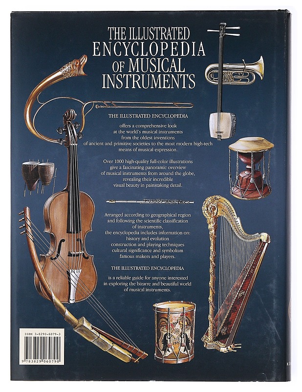 The illustrated encyclopedia of musical instruments : From all eras and regions of the world - Abrashev, Bozhidar - Tietokirjat - 10105617957 - 1