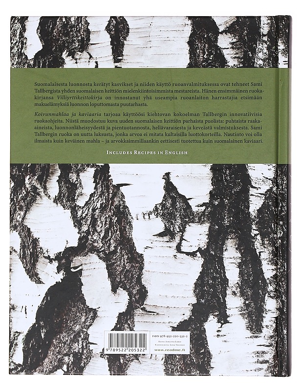 Koivunmahlaa & kaviaaria - Tallberg, Sami - Ruokakirjat - 10105617992 - 1