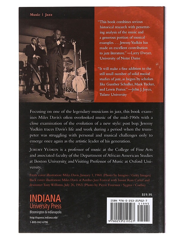 Miles Davis, Miles smiles, and the invention of post bop - Jeremy Yudkin - Romaanit ja novellit - 10105618000 - 1