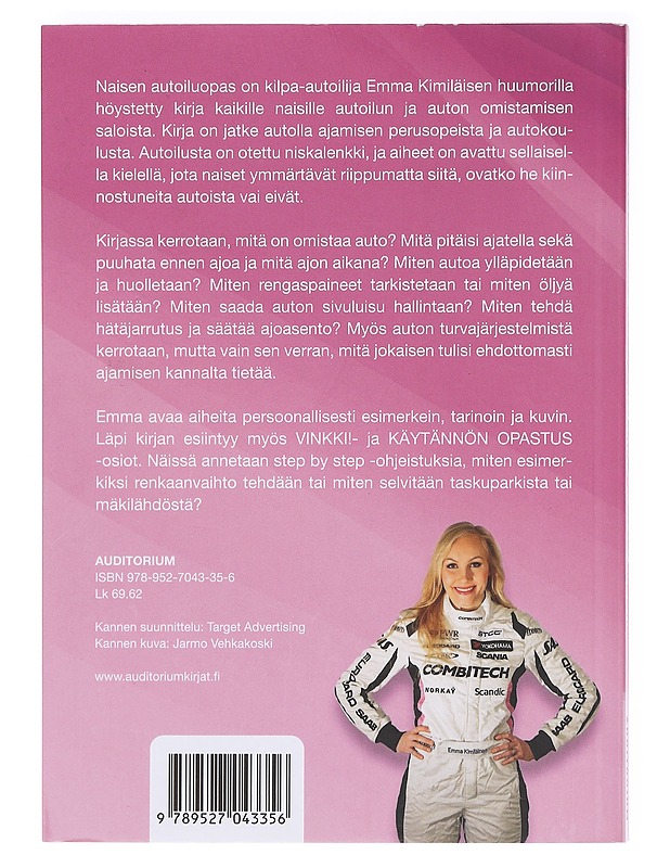 Naisen autoiluopas - Emma Kimiläinen - Tietokirjat ja oppaat - 10105618004 - 1