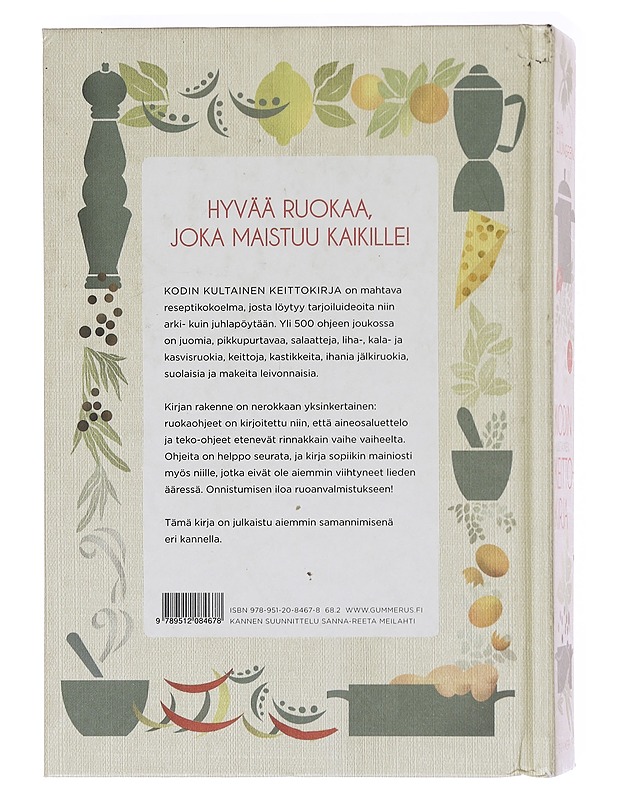 Kodin kultainen keittokirja - Ljungren, Eva - Ruokakirjat - 10105618061 - 1