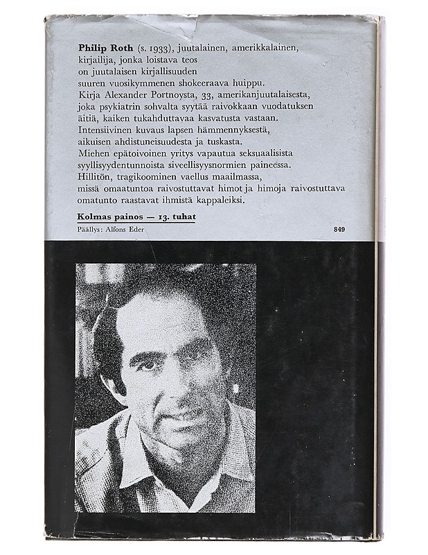 Portnoyn tauti - Philip Roth - Romaanit ja novellit - 10105618066 - 1