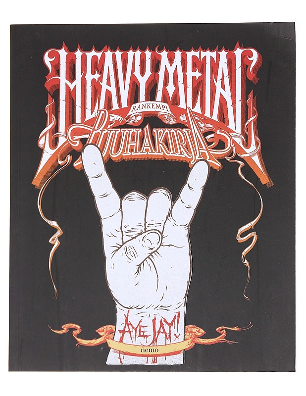 Heavymetal Rankempi puuhakirja - Aye Jay  - Musiikki- ja elokuvakirjat - 10105618073 - 0