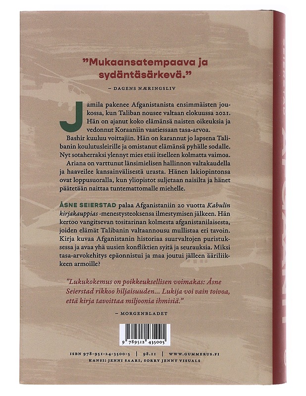 Afgaanit - Seierstad, Åsne - Elämäkerrat ja muistelmat - 10105618095 - 1