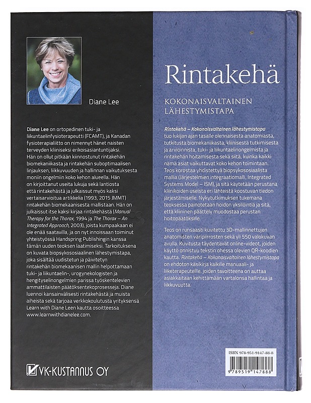 Rintakehä : kokonaisvaltainen lähestymistapa - Lee, Diane - Tietokirjat ja oppaat - 10105618117 - 1