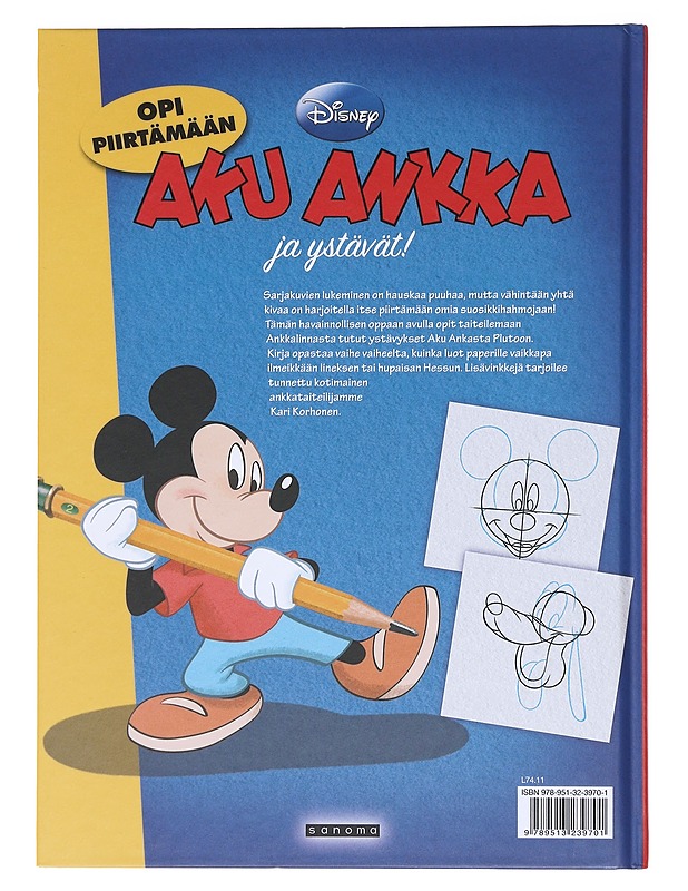 Opi piirtämään Aku Ankka ja ystävät! - Loter, John - Sarjakuvat - 10105618120 - 1