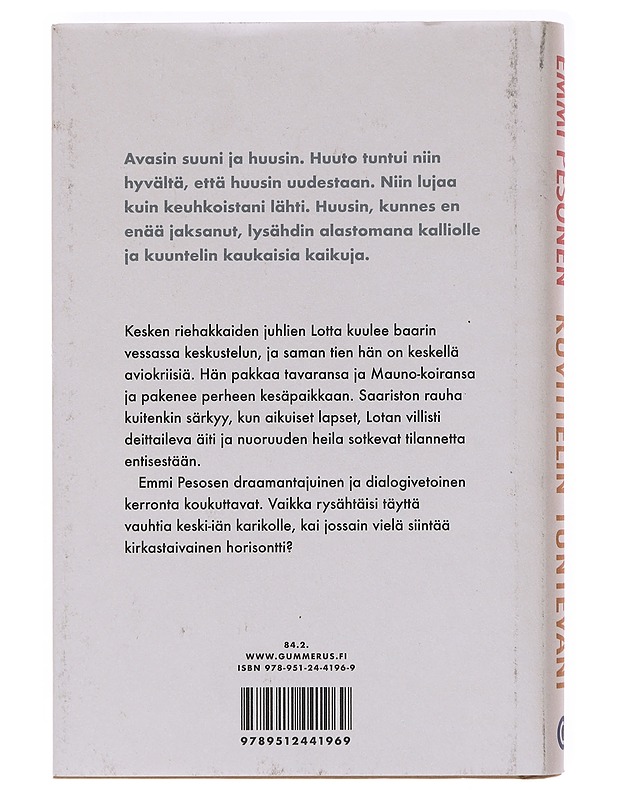 Kuvittelin tuntevani - Emmi Pesonen - Kaunokirjallisuus - 10105618124 - 1