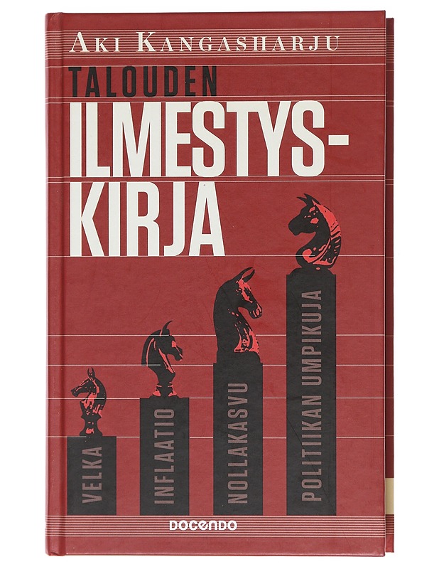 Talouden ilmestyskirja : velka, inflaatio, nollakasvu ja politiikan umpikuja - Aki Kangasharju - Tietokirjat ja oppaat - 10105618147 - 0