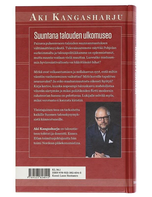Talouden ilmestyskirja : velka, inflaatio, nollakasvu ja politiikan umpikuja - Aki Kangasharju - Tietokirjat ja oppaat - 10105618147 - 1